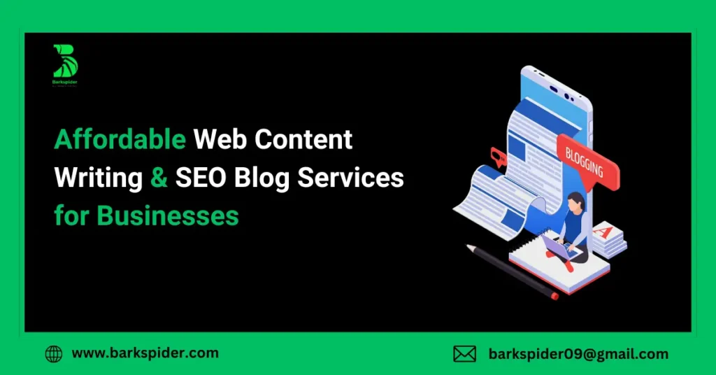 Affordable Web Content Writing & SEO Blog Services for Businesses