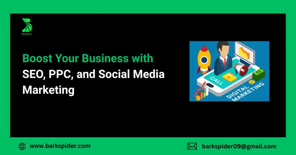 Boost Your Business with SEO, PPC, and Social Media Marketing