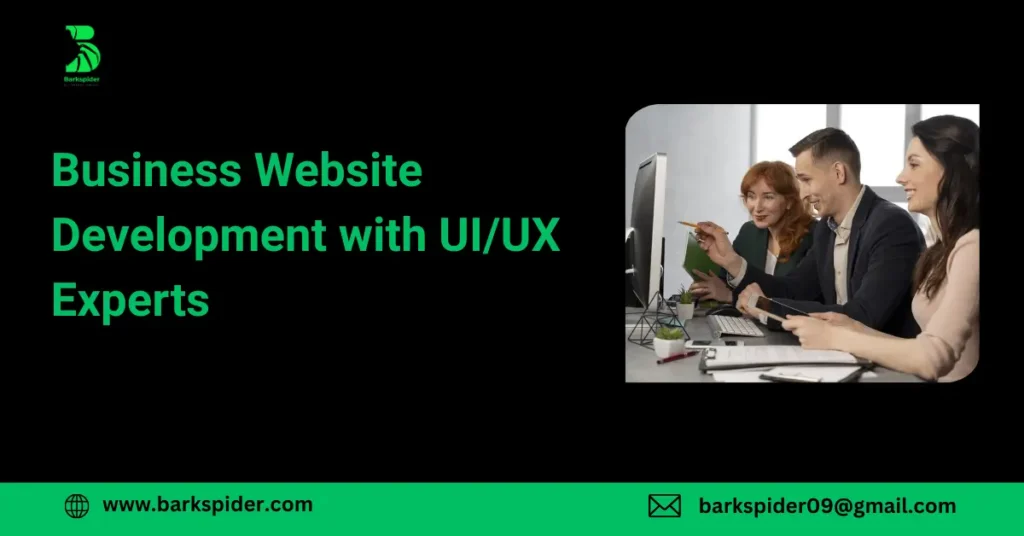 Business Website Development with UI/UX Experts