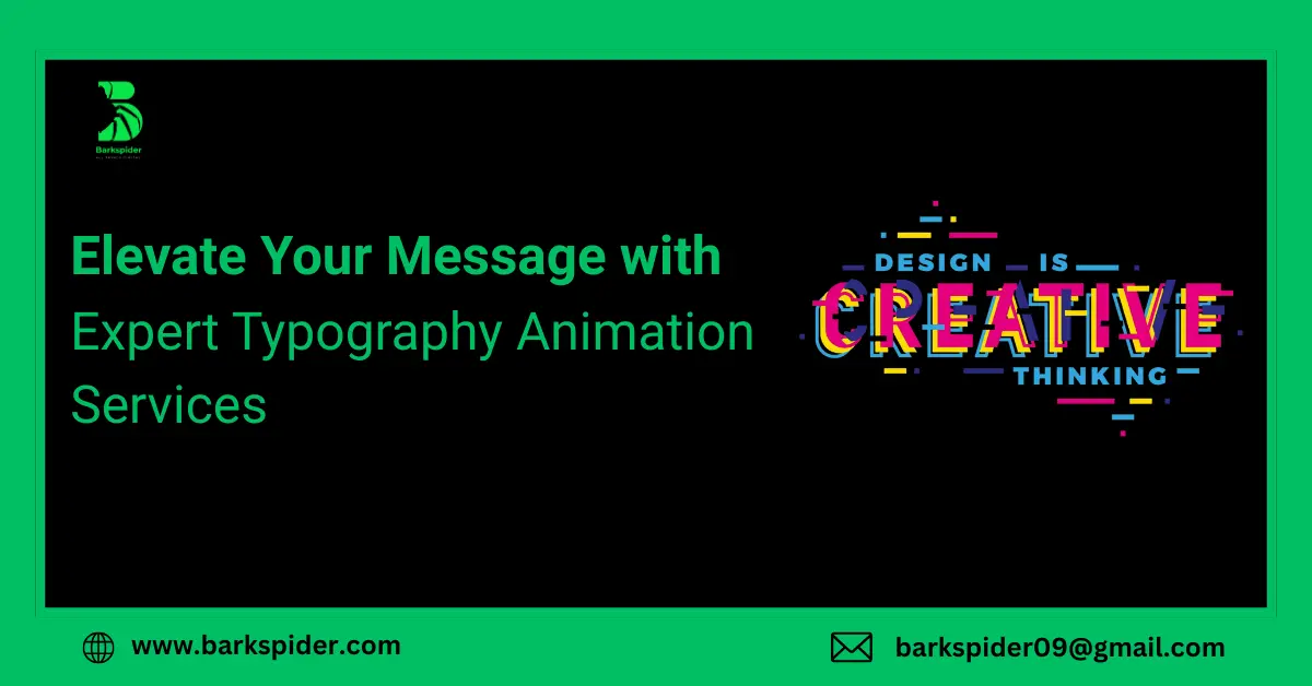 Elevate Your Message with Expert Typography Animation Services