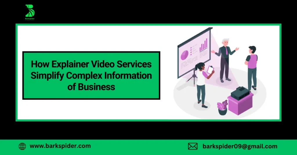 How Explainer Video Services Simplify Complex Information of Business