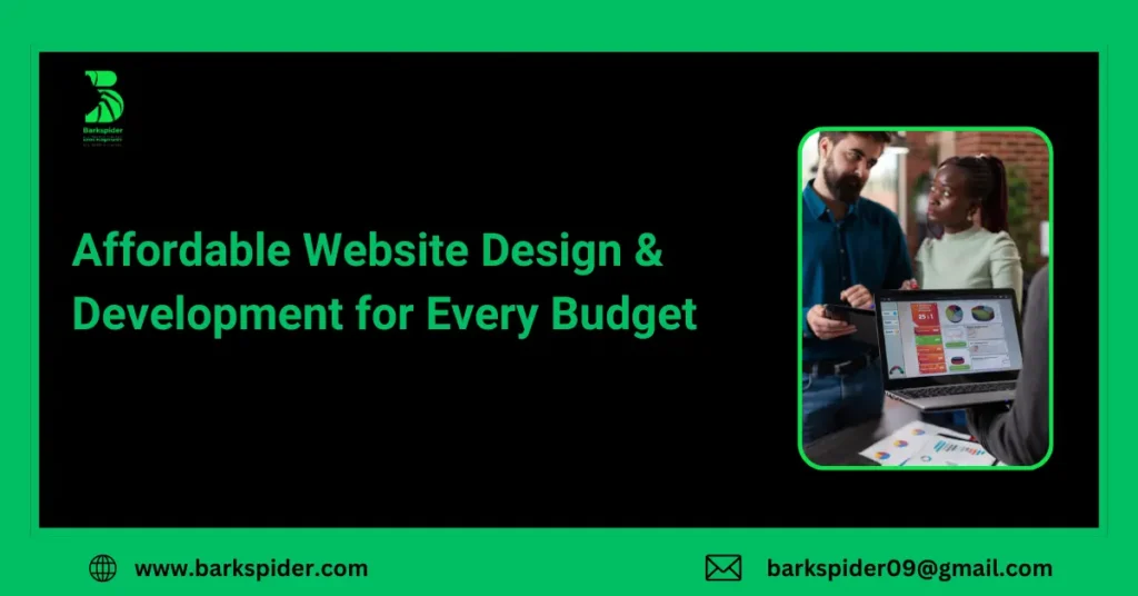 Affordable Website Design & Development for Every Budget